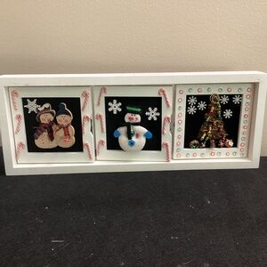 Christmas jewelry art snowman Christmas Tree reindeer candy canes tabletops art